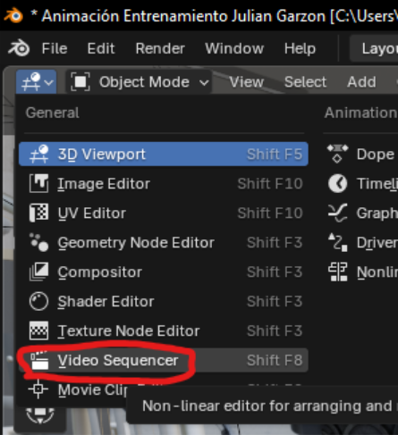 59 Crea una animación 3D en Blender