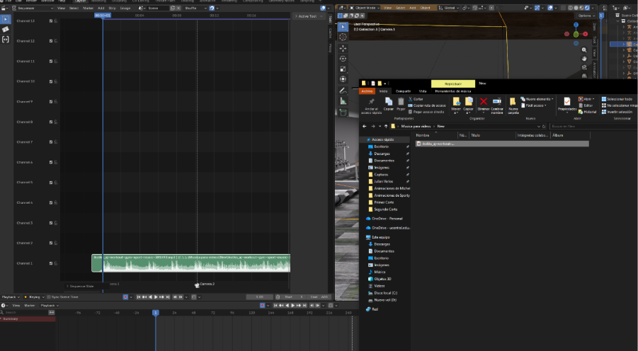 61 Crea una animación 3D en Blender