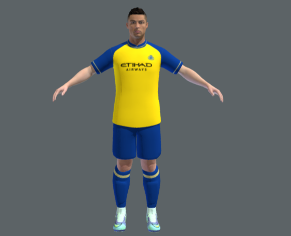 Cristiano Ronaldo en Sketchfab