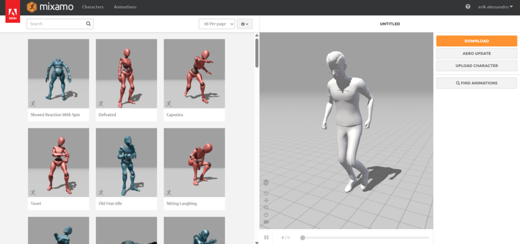 Cinemática 3D en Blender