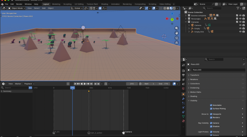 Aplicación de Rigging y Animación 3D: Bitácora Definitiva de mi Primer Cortometraje en Blender