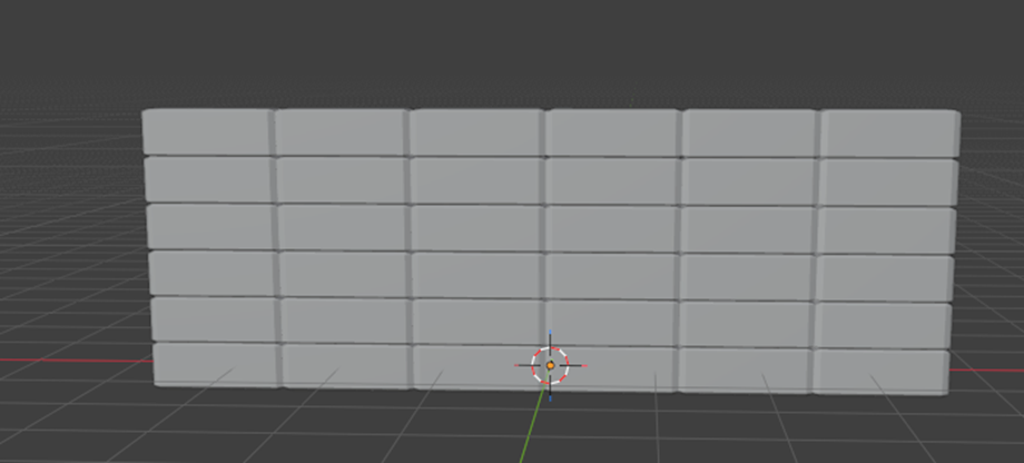 Creacion de pared para parkour en Blender 3D