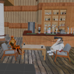 Modelado 3D en un Bar Animado Modelado 3D en un Bar Animado
