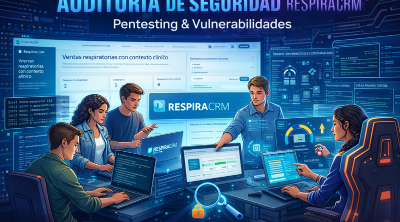 Respira CRM: Del Vibe Coding al Pentesting usando Hacking Ético Portada del Artículo sobre Respira CRM
