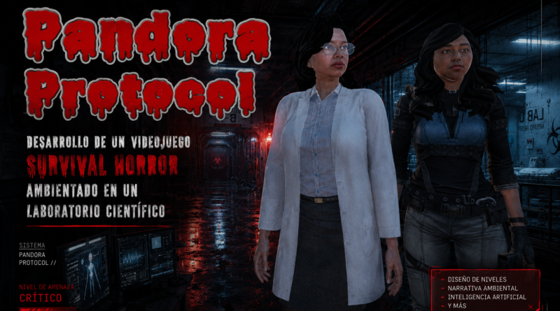 Pandora Protocol: Desarrollo de un videojuego survival horror ambientado en un laboratorio científico