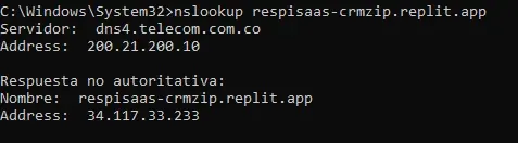 nslookup vibe coding crm