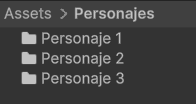 Carpeta Personajes