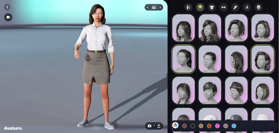 Personaje previamente hecho en Blender