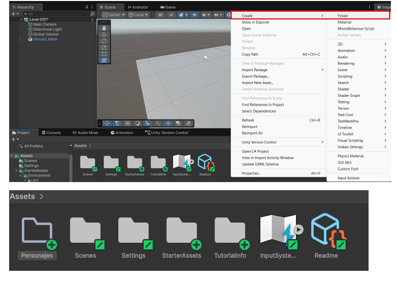 Configuración e implementación elementos de nuestro entorno