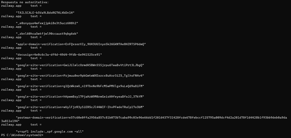 Registros TXT (SPF, DKIM, verificaciones) parte 2