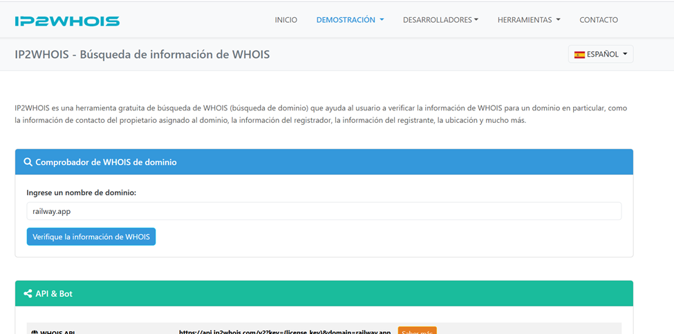 Ip2Whois
