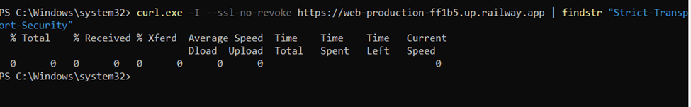 Verificar HSTS (Strict-Transport-Security)