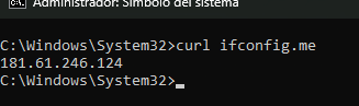 IP Publica de la auditoria