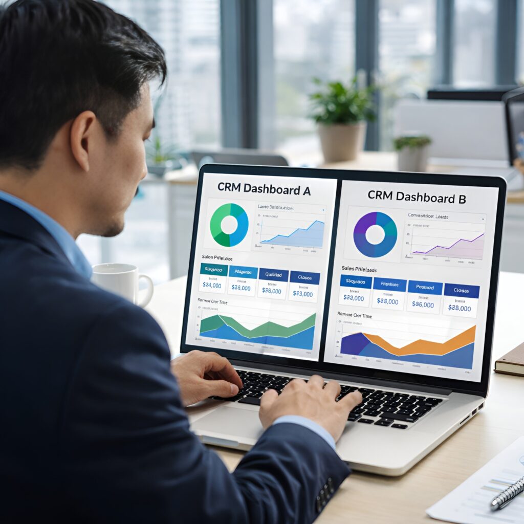 Automatización del desarrollo web: creando un CRM con IA Studio