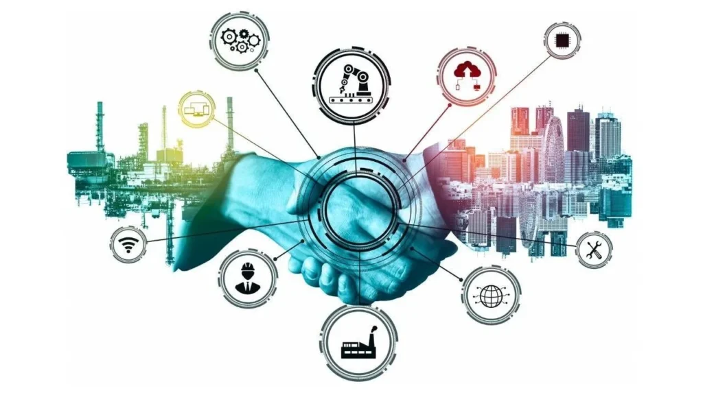 "Representación gráfica de la Cuarta Revolución Industrial, asociada a la digitalización y automatización avanzada."