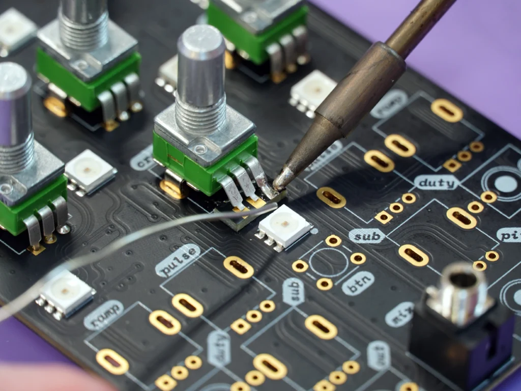 Soldadura electrónica
