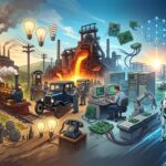 LAS 4 REVOLUCIONES INDUSTRIALES: DEL VAPOR A LA INTELIGENCIA ARTIFICIAL 