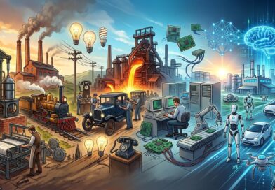 La evolución de las cuatro revoluciones industriales y su impacto en la administración de empresas 
