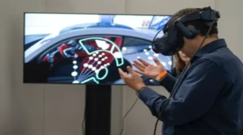Persona con gafas VR