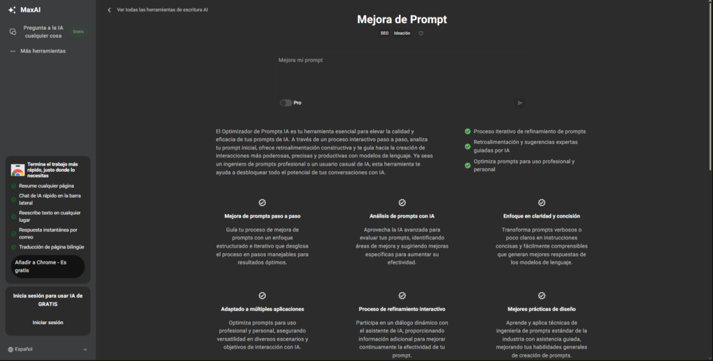 Optimizador de Prompsts