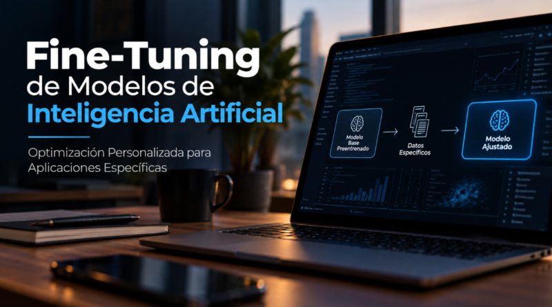Portada del artículo sobre fine-tuning de modelos de inteligencia artificial