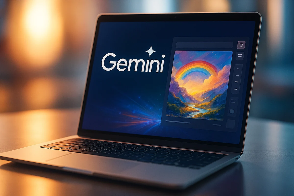 Logo de gemini app de inteligencia artificial