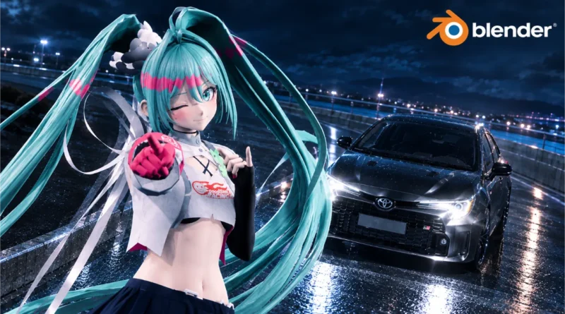 MMD en Blender