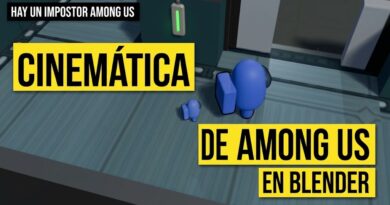 Portada: Cinemática de Among Us en Blender